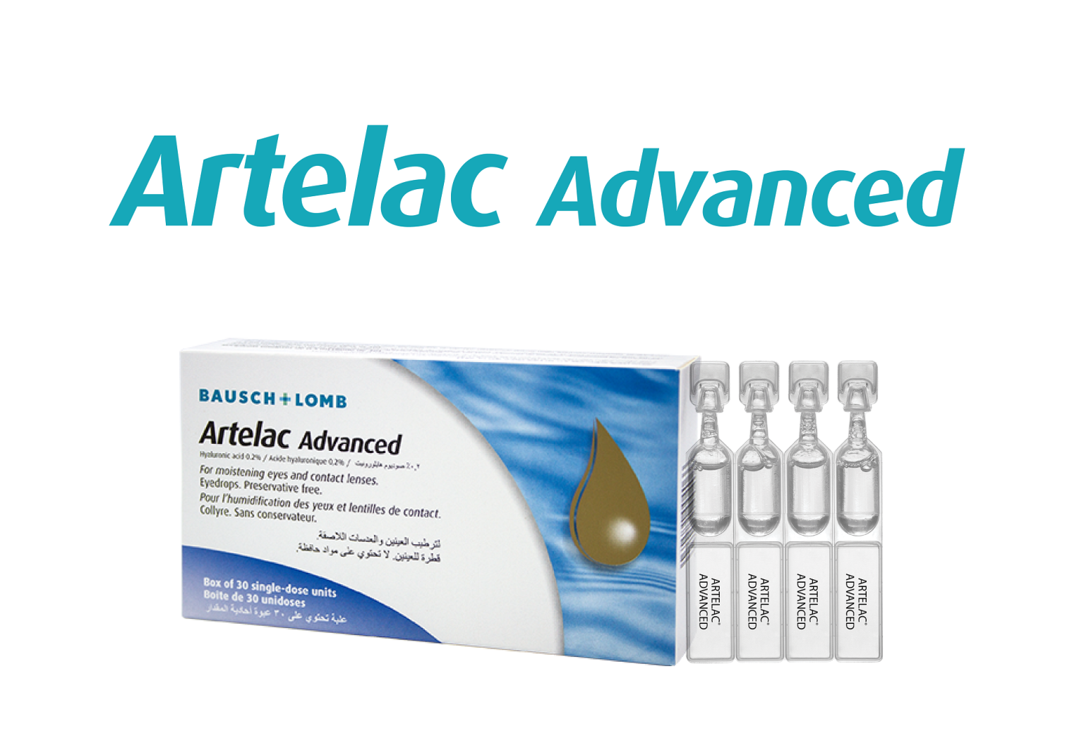 Artelac Advanced Eye Drops 0.2 Central Optical & Vision Care Services