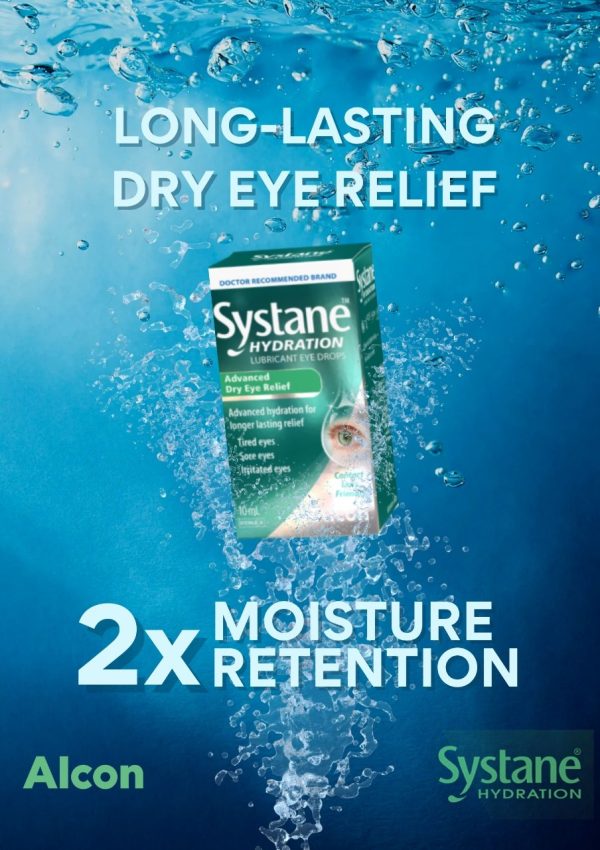 Systane Hydration Lubricant Eye Drops – 10ml - Image 3