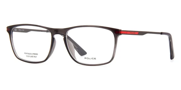 The Police VPL697K is a stylish and durable men's optical frame featuring a bold, modern design. Crafted for everyday comfort with lightweight acetate and spring hinges. 100% original Police eyewear – now available at Central Optical, Karachi.